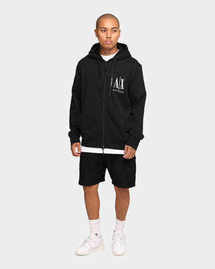 Armani Exchange Felpa Hoodie Black