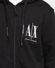 Armani Exchange Felpa Hoodie Black