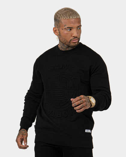 Saint Morta Impressionism Crew Neck Black