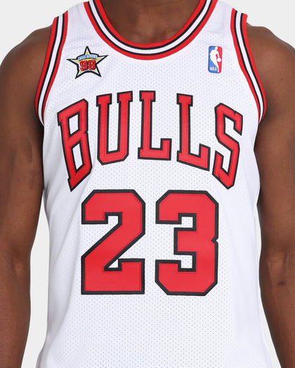 Mitchell & Ness Chicago Bulls Michael Jordan #23 Authentic NBA Jersey White