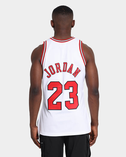 Mitchell & Ness Chicago Bulls Michael Jordan #23 Authentic NBA Jersey White