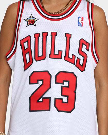 Mitchell & Ness Chicago Bulls Michael Jordan #23 Authentic NBA Jersey White