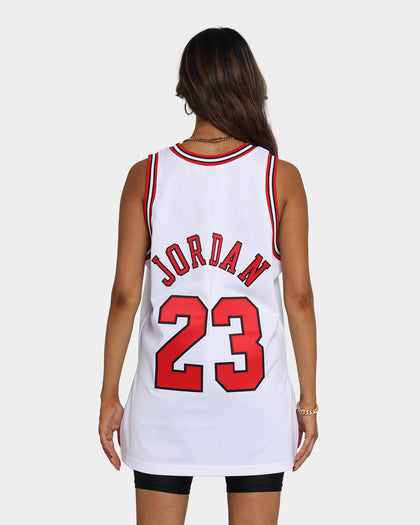 Mitchell & Ness Chicago Bulls Michael Jordan #23 Authentic NBA Jersey White