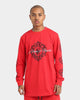 Last Kings LA Wave Long Sleeve T-Shirt Red