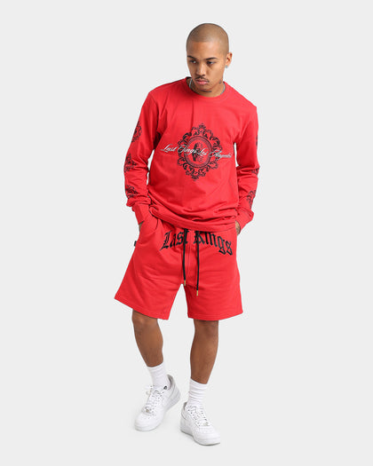 Last Kings LA Wave Long Sleeve T-Shirt Red