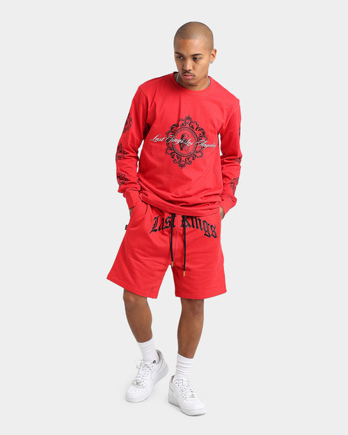 Last Kings LA Wave Long Sleeve T-Shirt Red