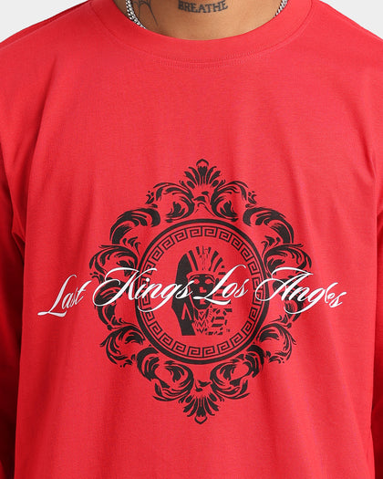 Last Kings LA Wave Long Sleeve T-Shirt Red