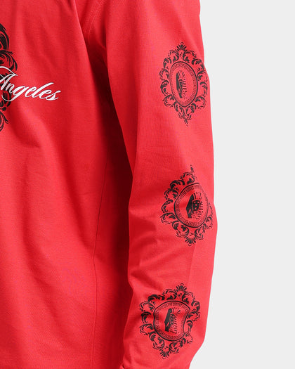 Last Kings LA Wave Long Sleeve T-Shirt Red
