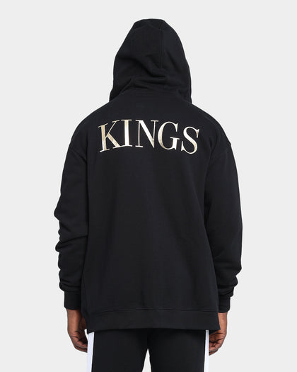 Last Kings Lavish Zip Up Hoodie Black