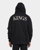 Last Kings Lavish Zip Up Hoodie Black