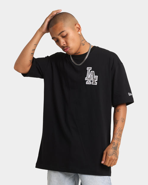 New Era Los Angeles Dodgers Snake Oversized T-Shirt Black