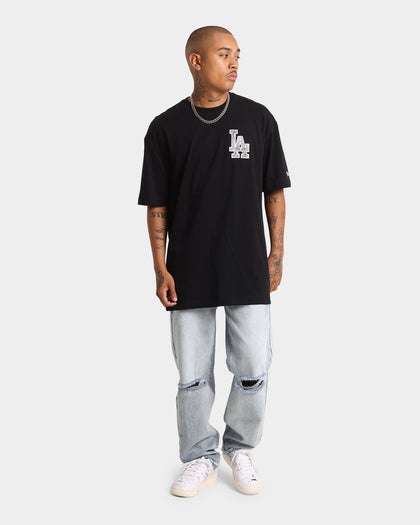 New Era Los Angeles Dodgers Snake Oversized T-Shirt Black