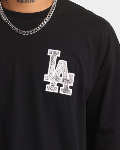 New Era Los Angeles Dodgers Snake Oversized T-Shirt Black