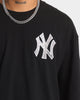 New Era New York Yankees Snake Oversized T-Shirt Black