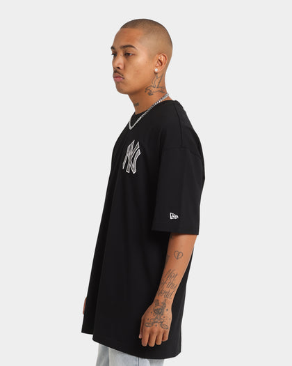 New Era New York Yankees Snake Oversized T-Shirt Black