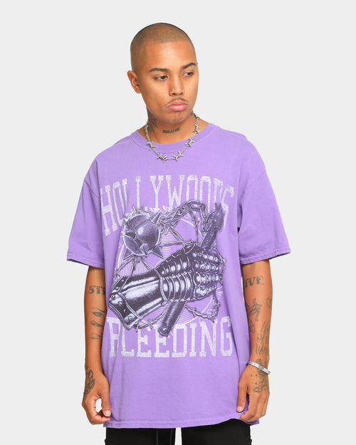 Goat Crew Hollywood's Bleeding Vintage T-Shirt Purple
