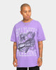 Goat Crew Hollywood's Bleeding Vintage T-Shirt Purple