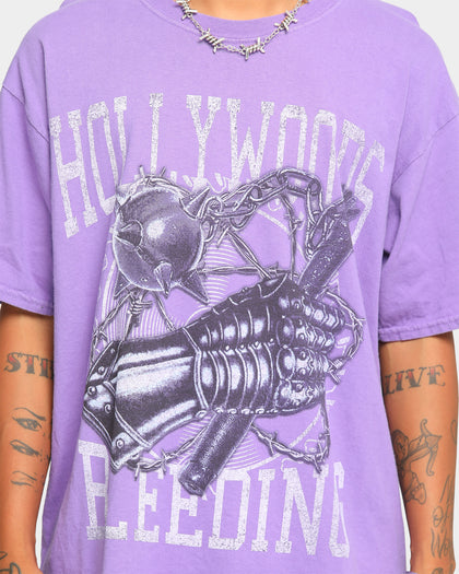 Goat Crew Hollywood's Bleeding Vintage T-Shirt Purple
