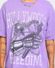 Goat Crew Hollywood's Bleeding Vintage T-Shirt Purple