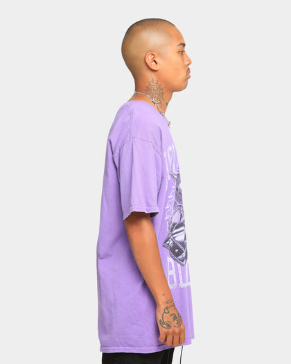 Goat Crew Hollywood's Bleeding Vintage T-Shirt Purple