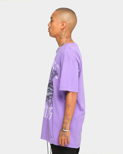 Goat Crew Hollywood's Bleeding Vintage T-Shirt Purple
