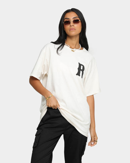 Rats Get Fat Peacock Vintage T-Shirt Natural