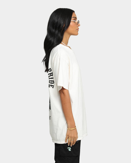 Rats Get Fat Peacock Vintage T-Shirt Natural