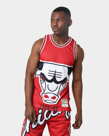 Mitchell & Ness Chicago Bulls Blown Out Jersey Red