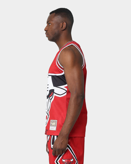 Mitchell & Ness Chicago Bulls Blown Out Jersey Red