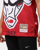 Mitchell & Ness Chicago Bulls Blown Out Jersey Red