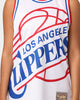 Mitchell & Ness Los Angeles Clippers Blown Out Jersey White
