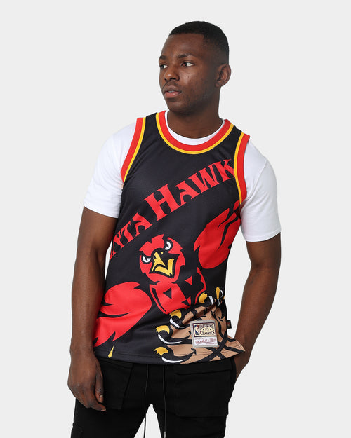 Mitchell & Ness Atlanta Hawks Blown Out Jersey Black
