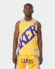 Mitchell & Ness Los Angeles Lakers Blown Out Jersey Gold