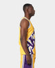 Mitchell & Ness Los Angeles Lakers Blown Out Jersey Gold