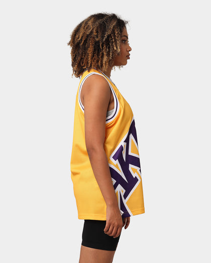 Mitchell & Ness Los Angeles Lakers Blown Out Jersey Gold