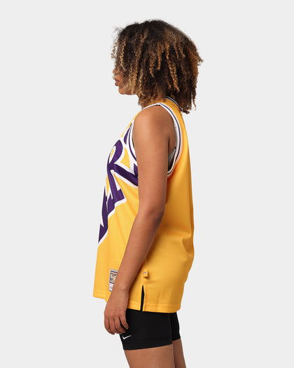 Mitchell & Ness Los Angeles Lakers Blown Out Jersey Gold