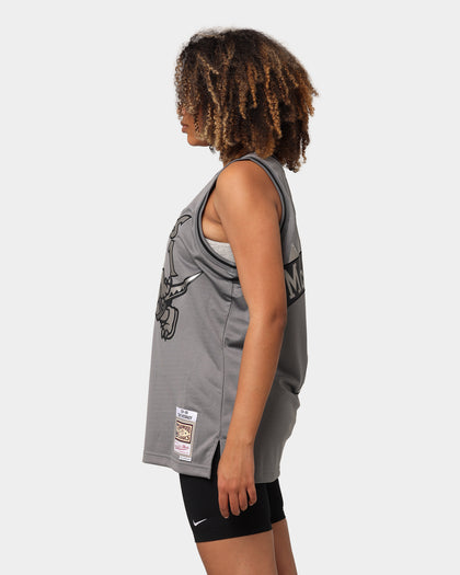 Mitchell & Ness Toronto Raptors Metal Works #1 McGrady Iverson Swingman Jersey Gunmetal