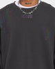 Loiter Reflective Chaos Multi Logo Crewneck Charcoal