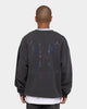 Loiter Reflective Chaos Multi Logo Crewneck Charcoal