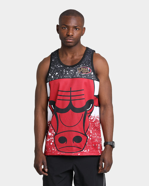 Mitchell & Ness Chicago Bulls Jumbotron Sublimated Tank Red