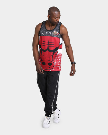 Mitchell & Ness Chicago Bulls Jumbotron Sublimated Tank Red