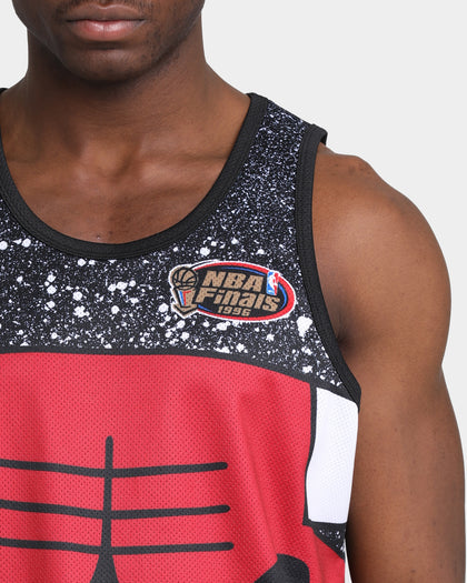 Mitchell & Ness Chicago Bulls Jumbotron Sublimated Tank Red