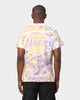 Mitchell & Ness Los Angeles Lakers Jumbotron Sublimated T-Shirt Gold
