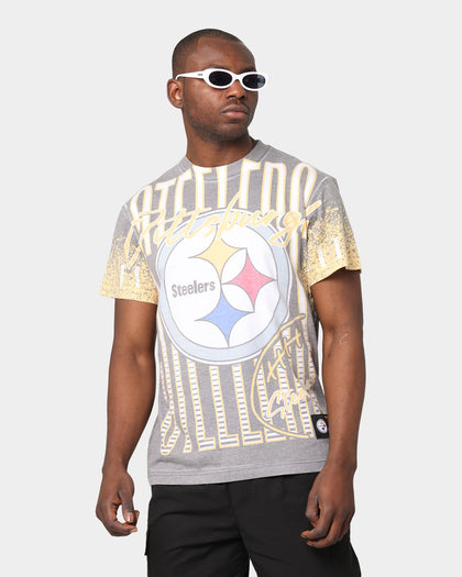 Mitchell & Ness Pittsburgh Steelers Jumbotron Sublimated T-Shirt Black