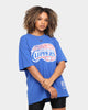 Mitchell & Ness Los Angeles Clippers Oversized TM CLR Logo T-shirt Faded Blue