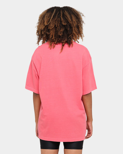 Mitchell & Ness Miami Heat Oversized TM CLR Logo T-shirt Faded Pink