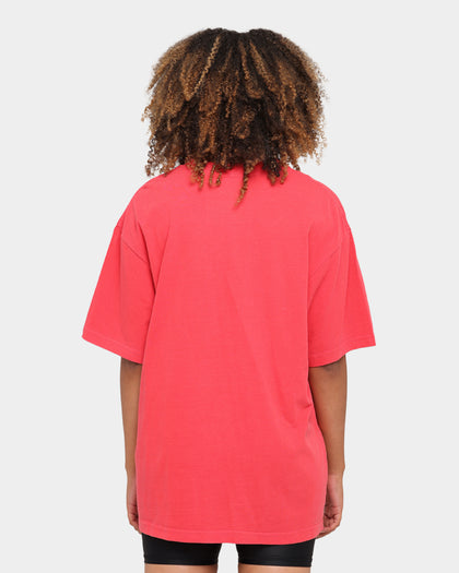 Mitchell & Ness Portland Trail Blazers Oversized TM CLR Logo T-shirt Faded Red