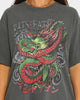 Rats Get Fat Men's Dragon Vintage T-Shirt Pepper