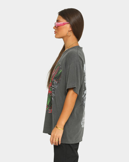 Rats Get Fat Men's Dragon Vintage T-Shirt Pepper