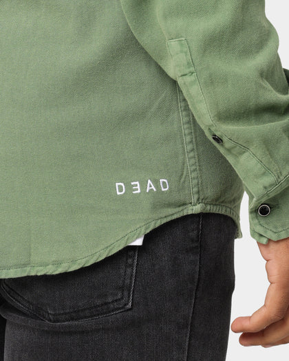 Dead Studios Nevada Long Sleeve Shirt Olive Green